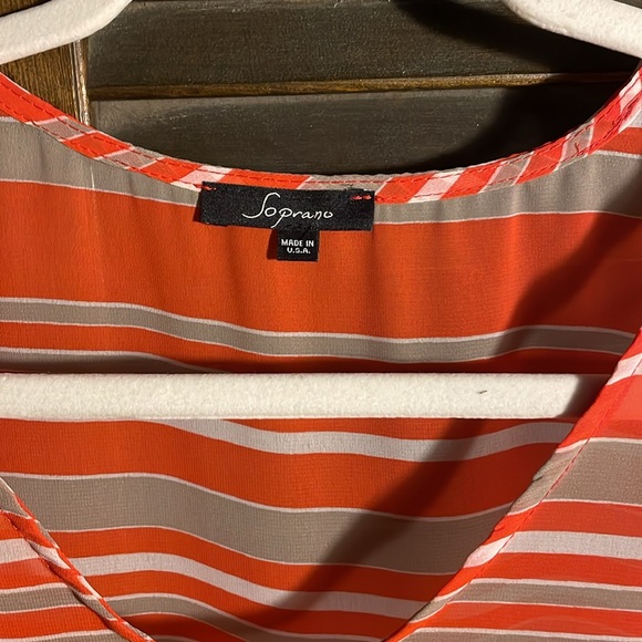 Nordstrom Brand Soprano Sheer Summer Blouse - Picture 3 of 3